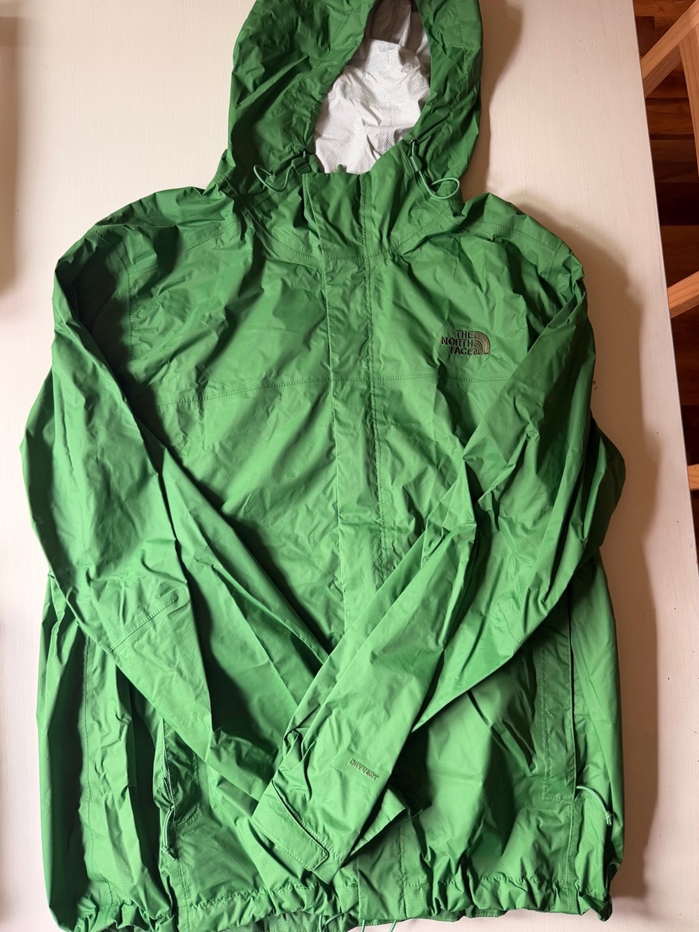 The North Face Men’s Green Dry Vent Waterproof Hooded Jacket